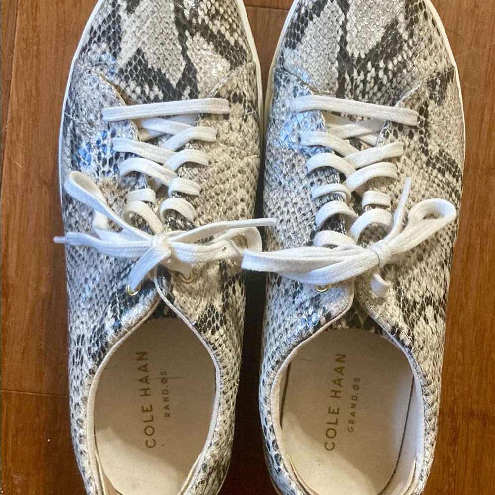 Cole Haan Grand OS Snakeprint Fashion Sneakers